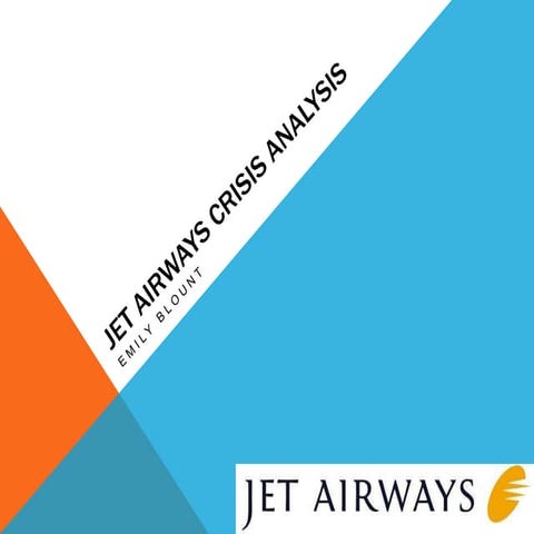 Jet airways crisis analysis