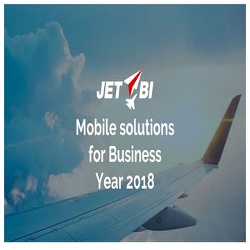 JET BI - mobile solutions for business