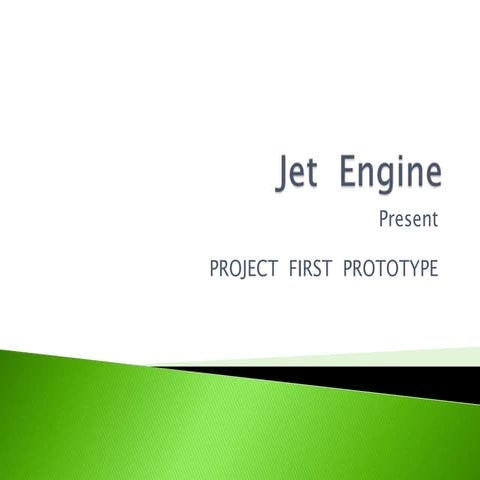 Material selection - Jet Engine | PPTX