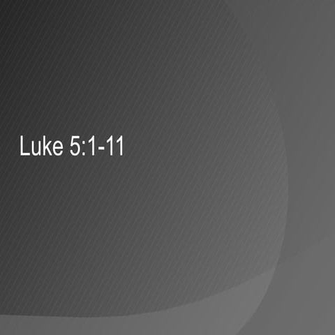 Fishers of Men; Jesus Catches a Multitude of Fish | ODP