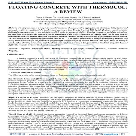 Floating Concrete Review Paper