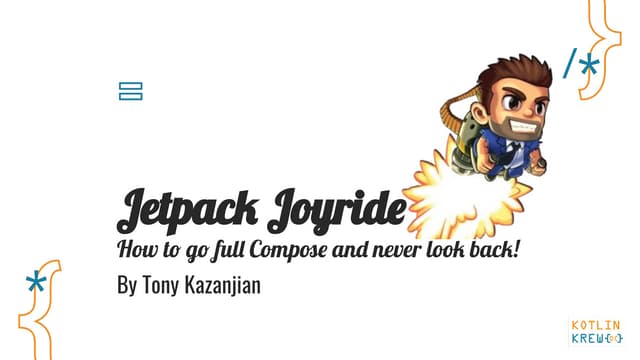 Jetpack joyride!