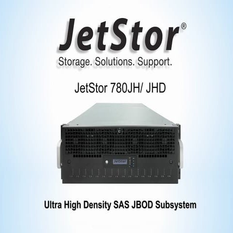 JetStor 780JH/JHD JBOD CLOUD BIG DATA HADOOP