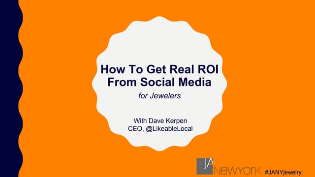 How To Get Real ROI From Social Med...