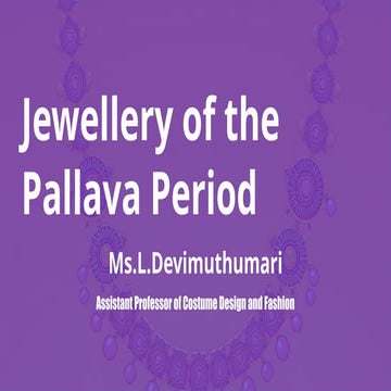 Costumes - Jewellery-of-the-Pallava-Period