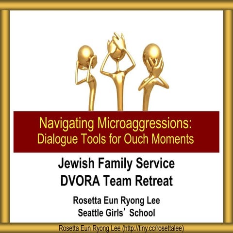 Jewish Family Service Navigating Microaggressions