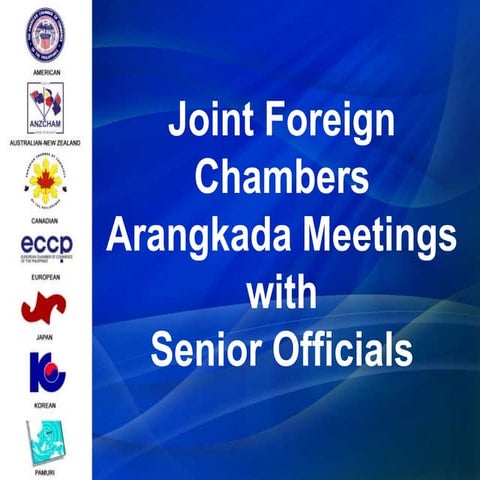 Photo slideshow of JFC meetings 