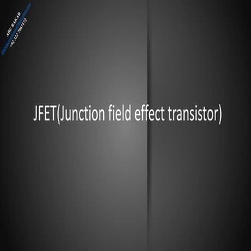 Jfet