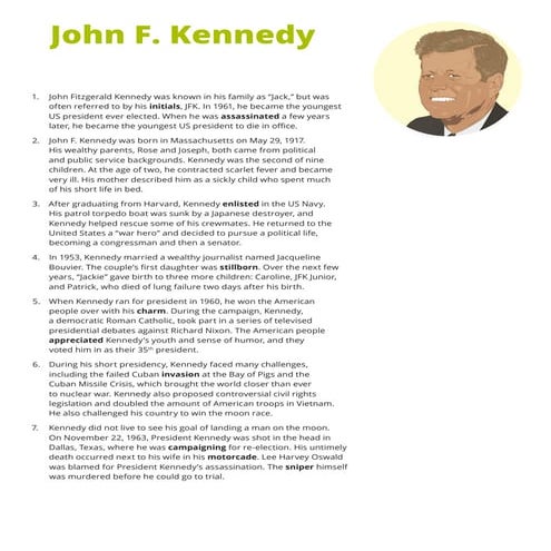 John F. Kennedy