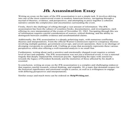 Jfk Assassination Essay.pdf