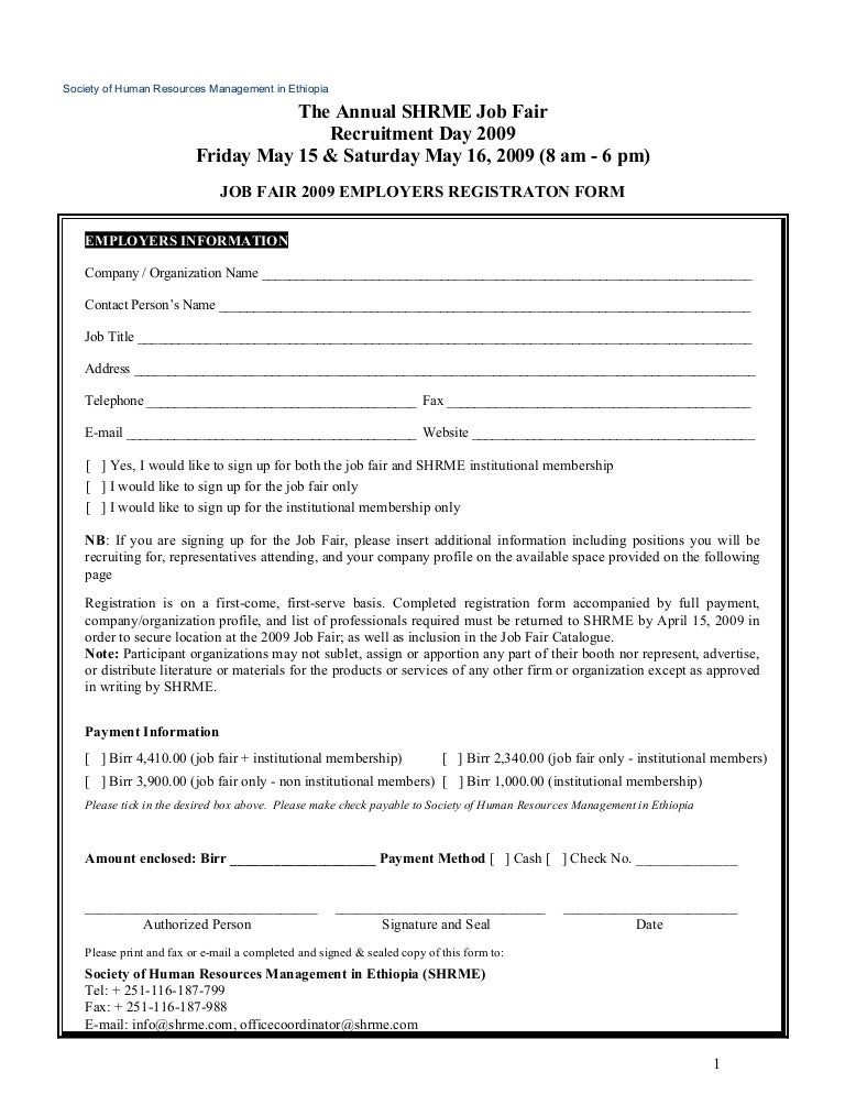 Jf Registration Form
