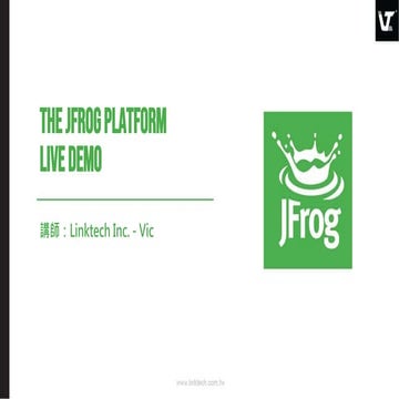 J frog live demo   ver4