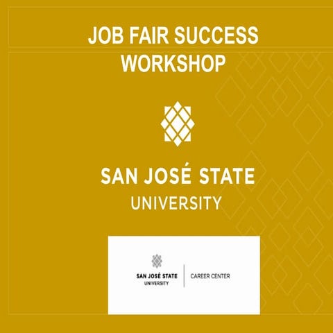 Job Fair Success Workshop 09