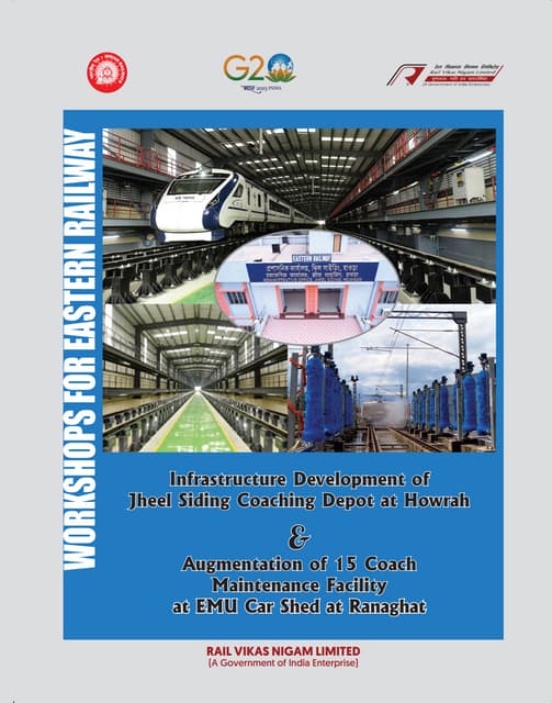 Jheel Siding n Ranaghat Workshop executed on Fast Track by RVNL