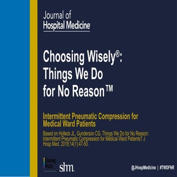 VTE Score Assessment PPT for training ing