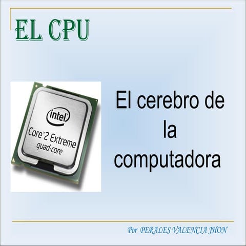 EL CPU