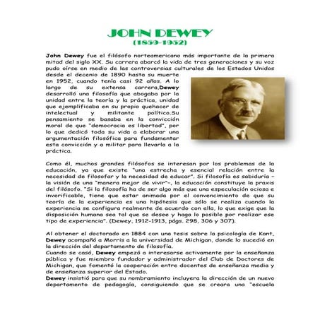 Jhon dewey