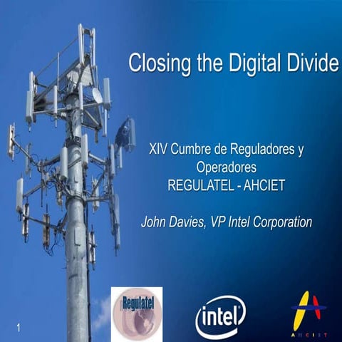 Presentación Jhon Davies | XIV CUMBRE REGULATEL-AHCIET