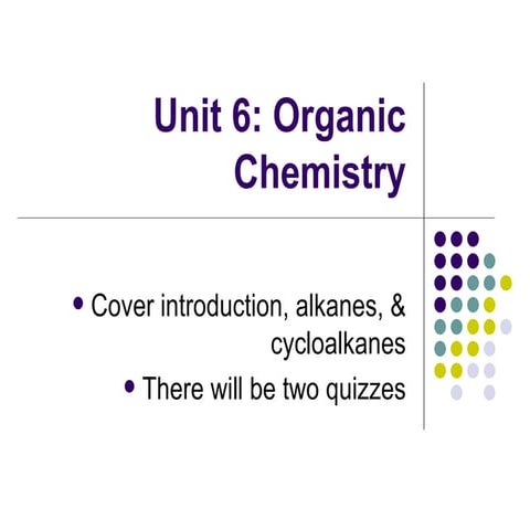 Chemistry- JIB Organic Chemistry Review