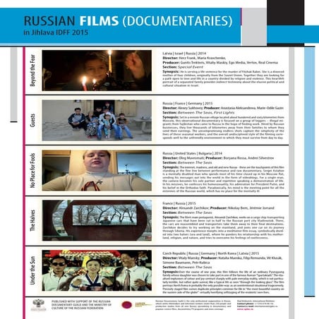 Russian Documentaries at Jihlava IDFF 2015