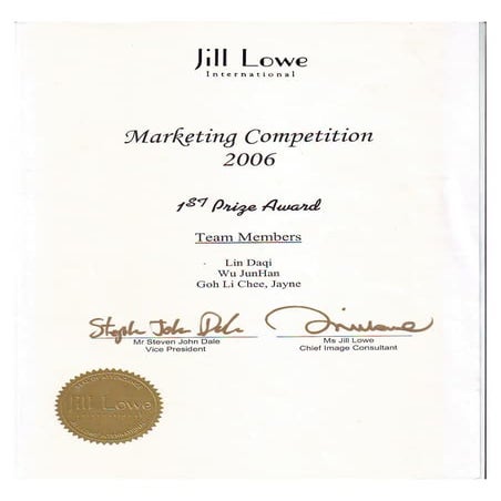 Jill Lowe Cert