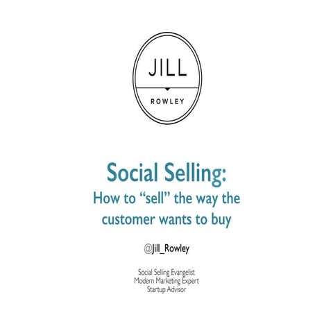 Social Selling for the B2B Marketer