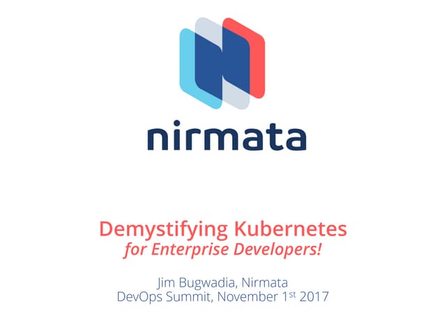 Demystifying Kubernetes for Enterprise DevOps