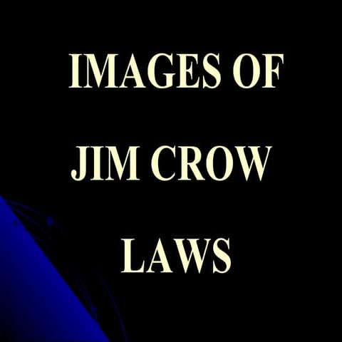 Jim Crow law images