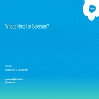 What’s Next For Selenium?