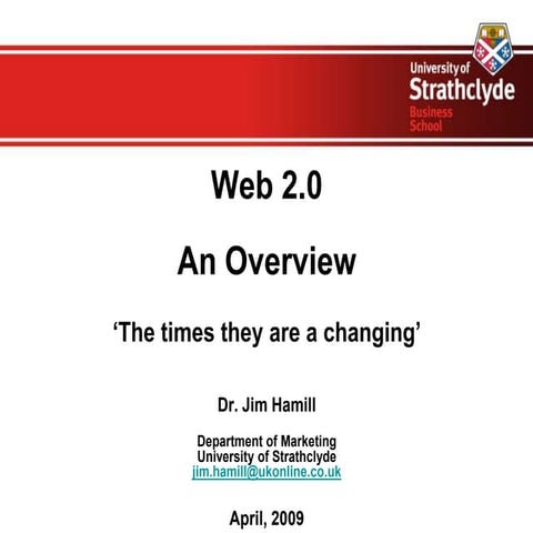 Jim Hamill Web 20 Intro Overview Jh