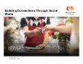 MasterCard Today:  Building Connections through Social Media - BDI 11/18.2010 FInancial Services Social Communications: Case Studies and Roundtables