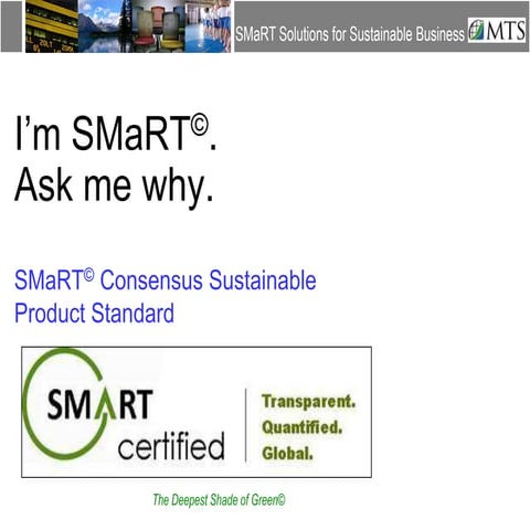 SMaRT Certified Building Products - Jim Lord, EcoVert