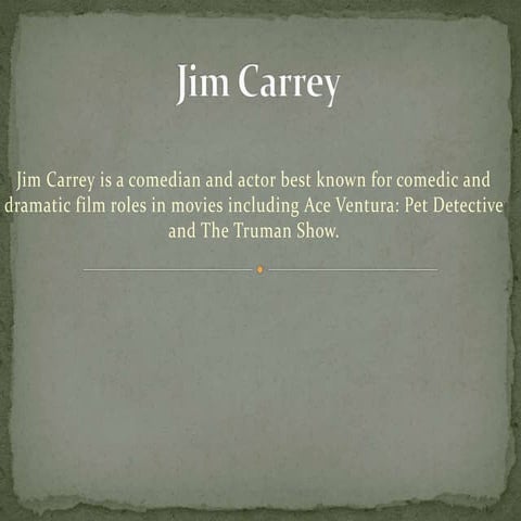 Jimm carrey