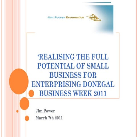 Jim Power - Chief Economist