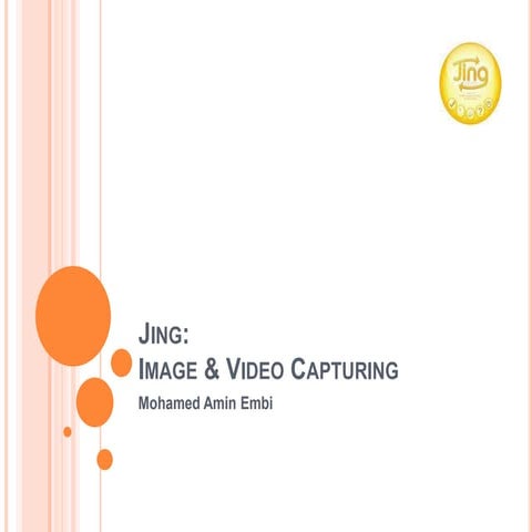 Web 2.0 Tool: Screencasting Using Jing by Mohamed Amin Embi