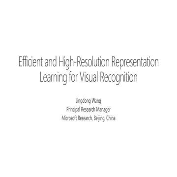 Architecture Design for Deep Neural Networks II