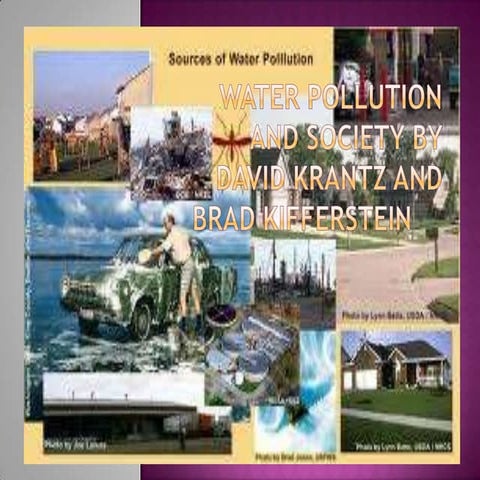 hydrosphere and water pollution