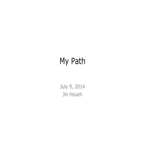Jin Hsueh's Career Path