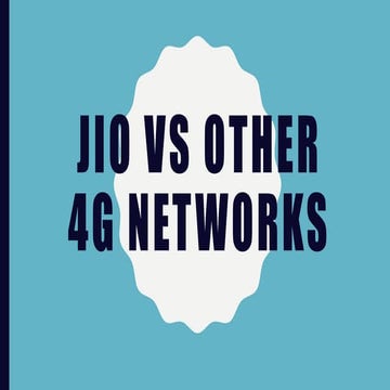 Jio Case Study | PPTX