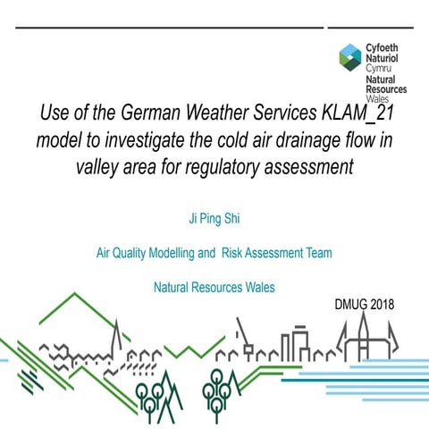 Use of the German Weather Services KLAM Model to Investigate the Cold Air Dra...