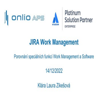 Jira Work Management vs Software