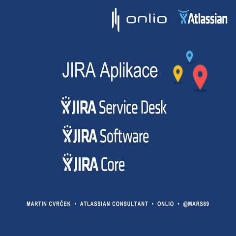 JIRA aplikace