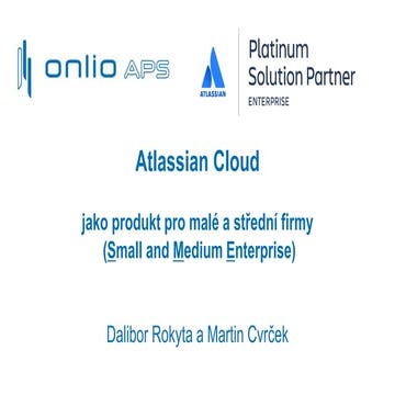 Jira Cloud pro SME