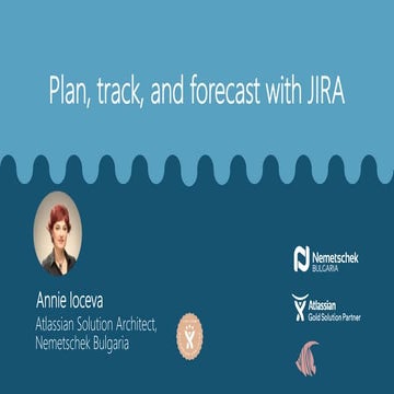 Plan, track and forecast with JIRA