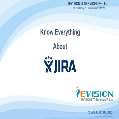 Jira training pune ievision.org