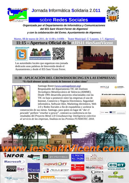 JIS11 Jornada sobre Redes Sociales ...