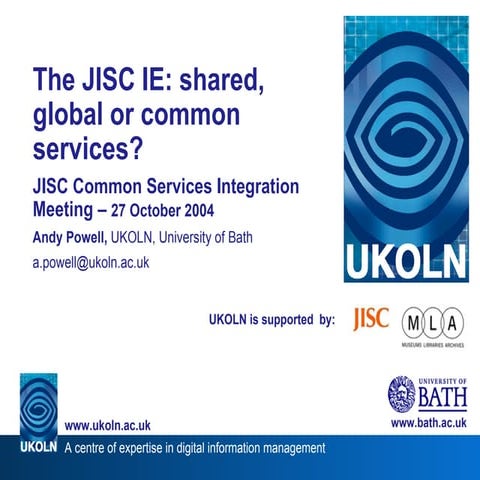 Introduction to SIG meeting 19/2/08 | PPT