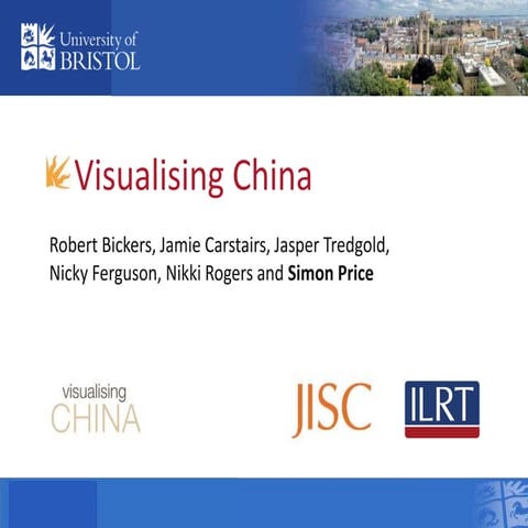 Visualising China - historical photos of China