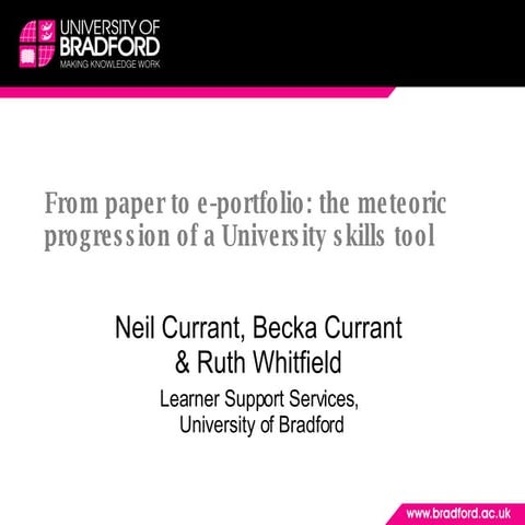 Online Skills profile