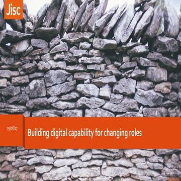 Building digital capability for changing roles